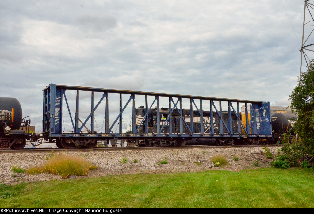 NOKL Centerbeam Flat Car